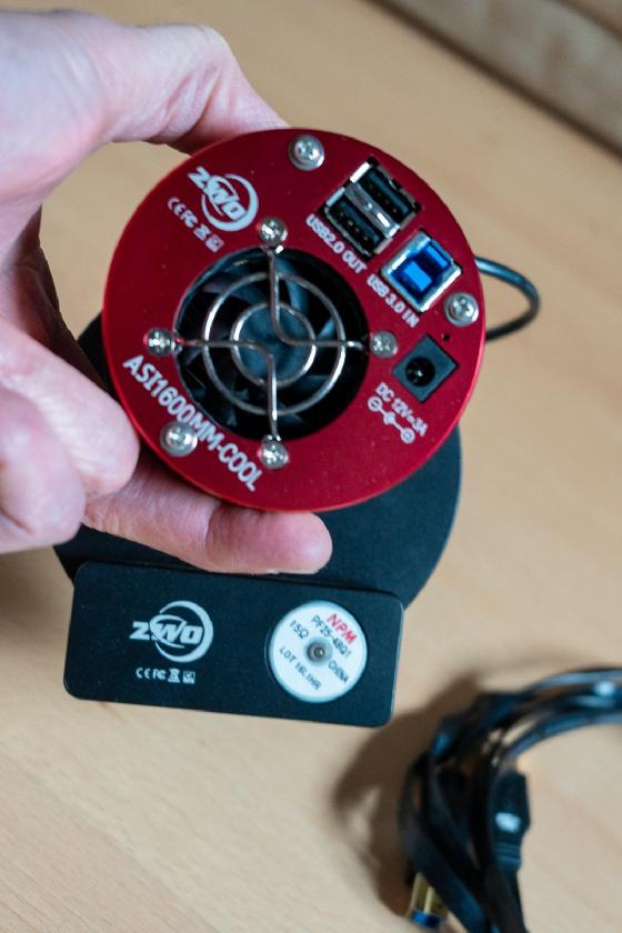 ZWO ASI1600MM + RAF + Filtres LRVB / Ha