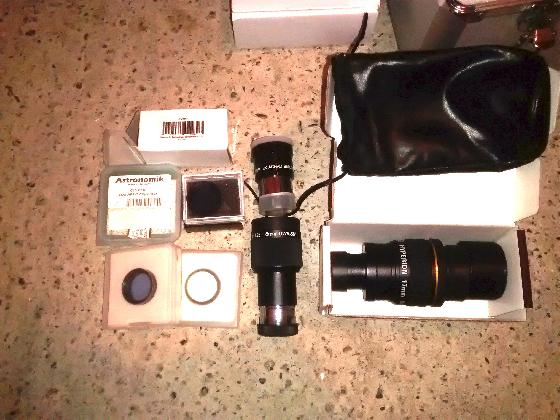 Setup astrophoto complet + oculaires