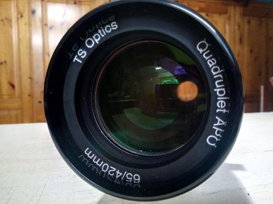 Lunette TS APO 65mm Quadruplet