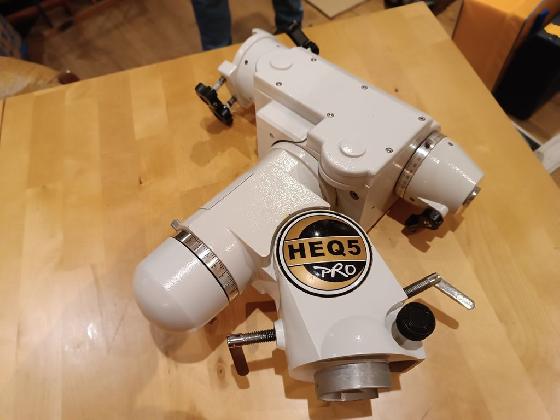 Takahashi FSQ85EQX, Berlebach, Ioptron GEM45, HEQ5, Filtres Antlia, etc...