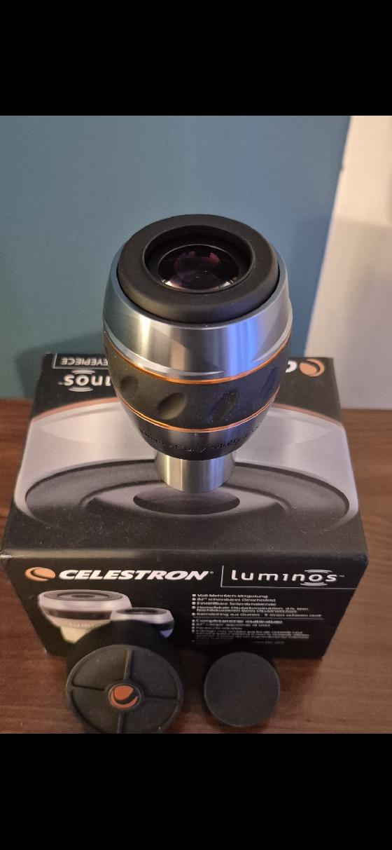 Oculaires celestron luminos 10mn et 15mn 