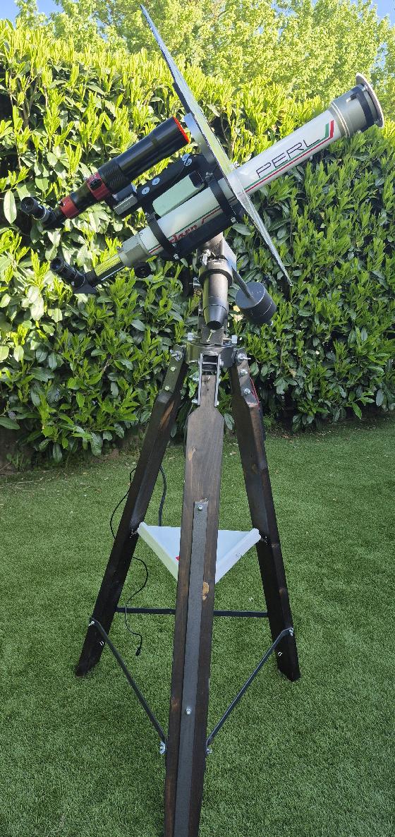 Lunette solaire h alpha daystar perl vixen monture équatoriale 
