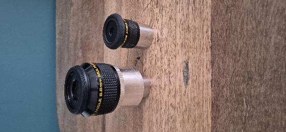 Oculaire uwa meade 8.8 et 4.7