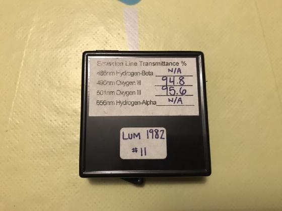 Filtre OIII Lumicon 2”