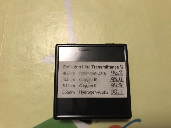 Filtre UHC Lumicon 2”