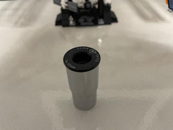 Oculaire Clavé Paris 25mm Chromé