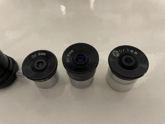 Lot oculaires vintage 24.5mm