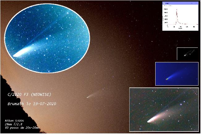 Neowise le 19 juillet au 28mm
