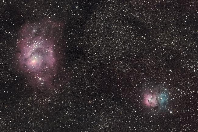 M-M20 Nébuleuses Lagune & Trifide