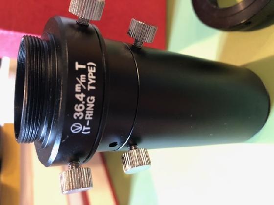 Adaptateur photo Vixen 36,4 mm vers T - modèle 3775