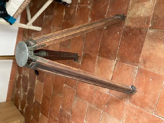 Trépied vintage - chevalet de tir