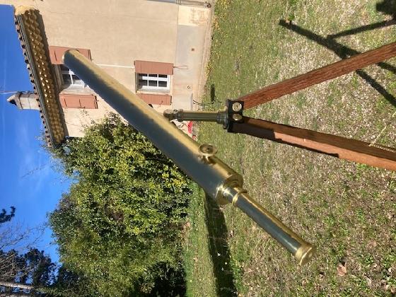 Lunette Henri Peter 75mm F/16 - début 20e siècle