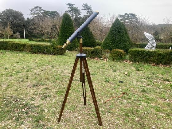 Lunette ancienne Manent 75mm 1930