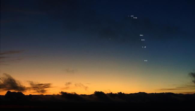 rapprochement Venus - Mercure 13-22-03-2018