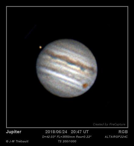 Jupiter & Io 24-06-2018 22h46