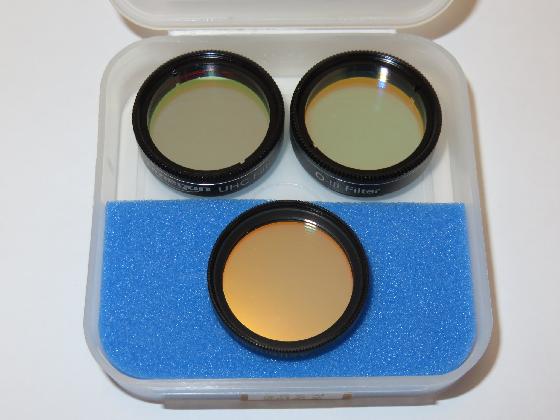 Lot filtres UHC + OIII + H Beta