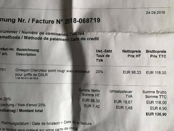 OMEGON Chercheur Point Rouge