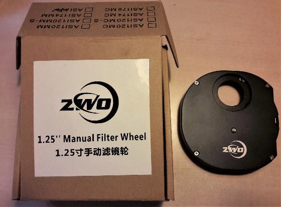 Roue à filtre manuelle ZWO