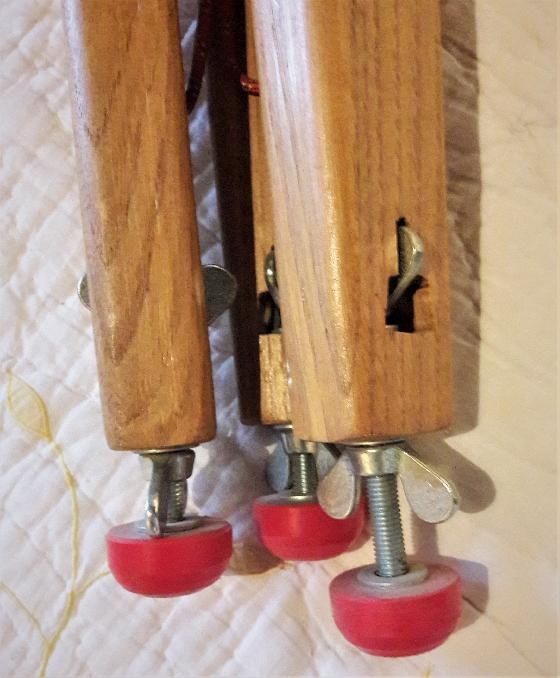 Trépied en chêne pour monture type EQ6