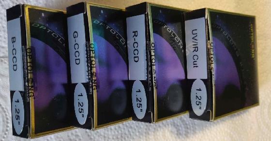 4 Filtres Optolong (LRGB)