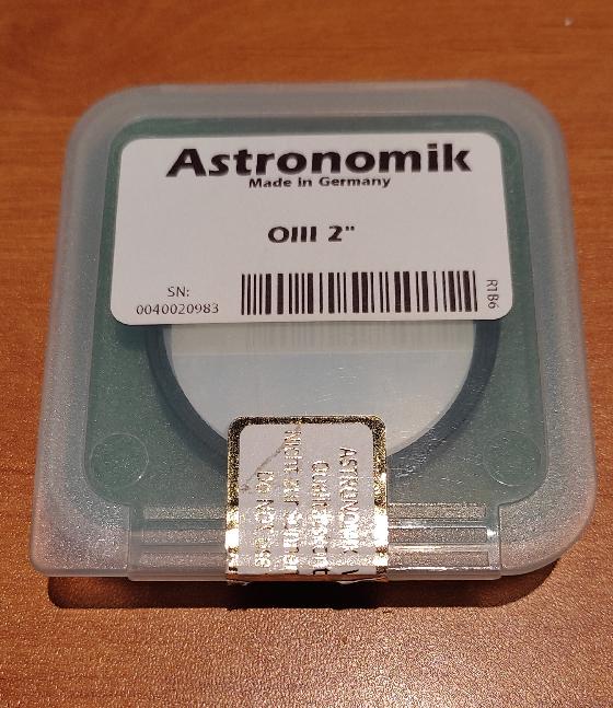 Filtre OIII Astronomik 2"