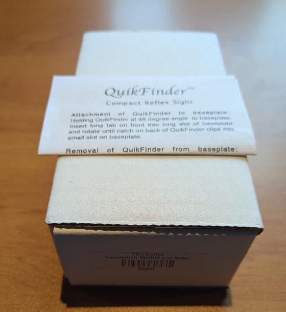 Pointeur Quickfinder Rigel