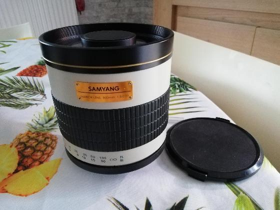 objectif samyang 800 mn