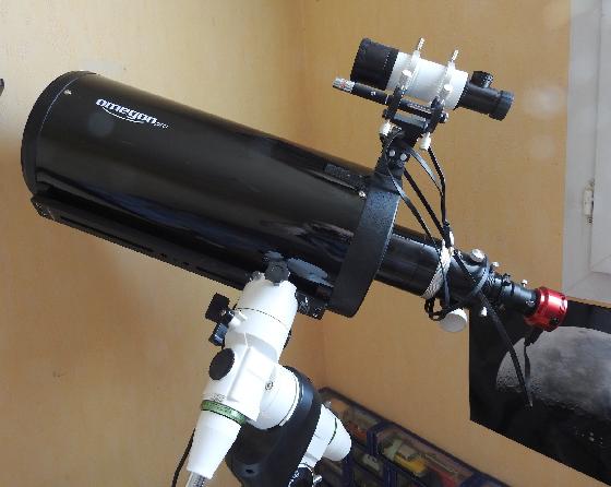 Télescope Cassegrain Omegon Pro 200mm f/12