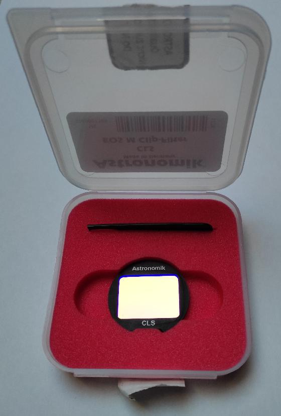 Filtre CLS clip Canon EOS M