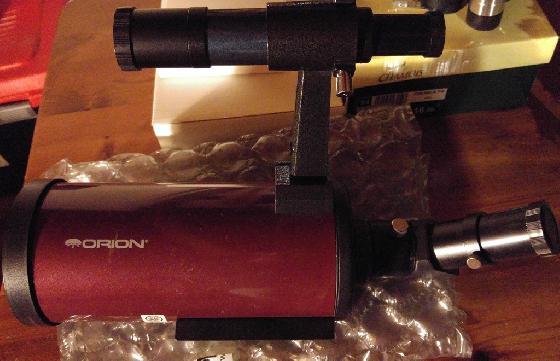 Mak 90 Orion avec chercheur 6x30 et diagonal 45