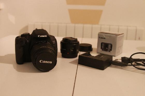 Canon 700D + 2 objectifs