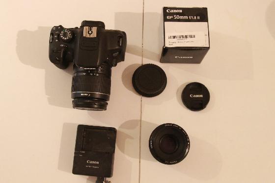 Canon 700D + 2 objectifs