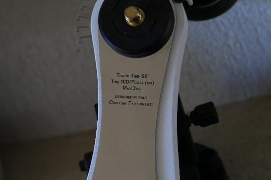 Minitrack LX3 Omegon + accessoires