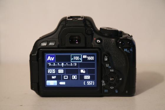Canon 600D défiltré