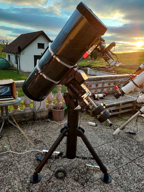 Télescope Newton 300/1200mm N AG 12" TS optics Carbone