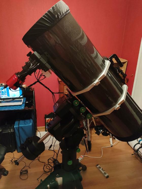 Télescope Newton 300/1200mm N AG 12" TS optics Carbone