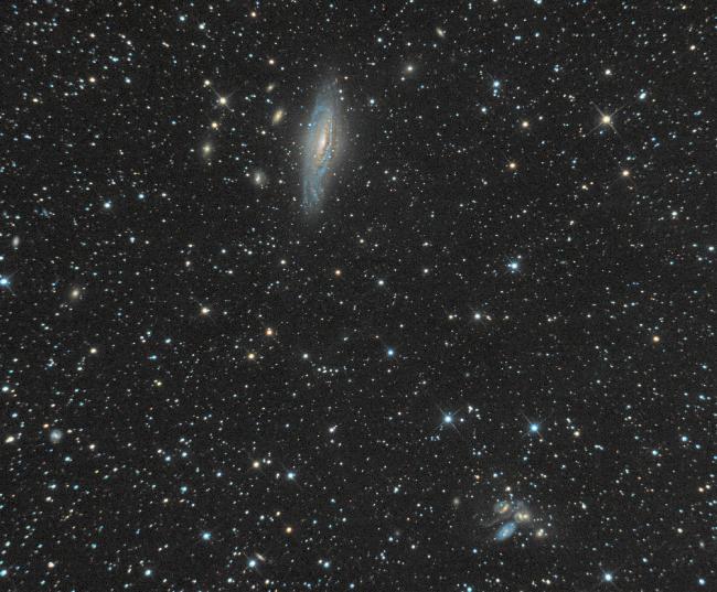 NGC 7331 et stephan's quintet