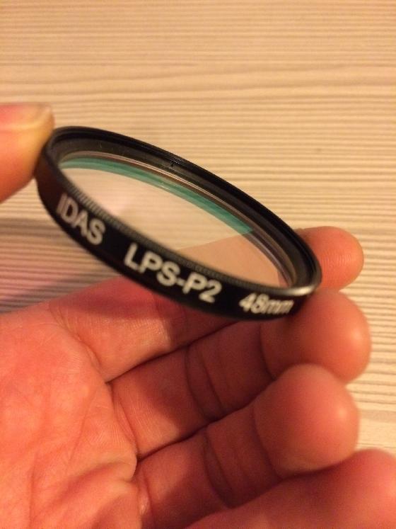 Vends filtres OIII, UHC, Hbeta et CLS en 2" et 1.25"