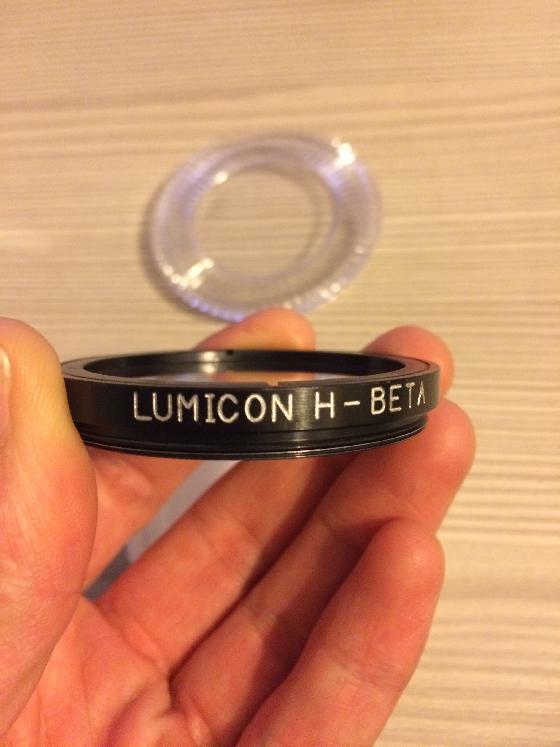 Vends filtres OIII, UHC, Hbeta et CLS en 2" et 1.25"