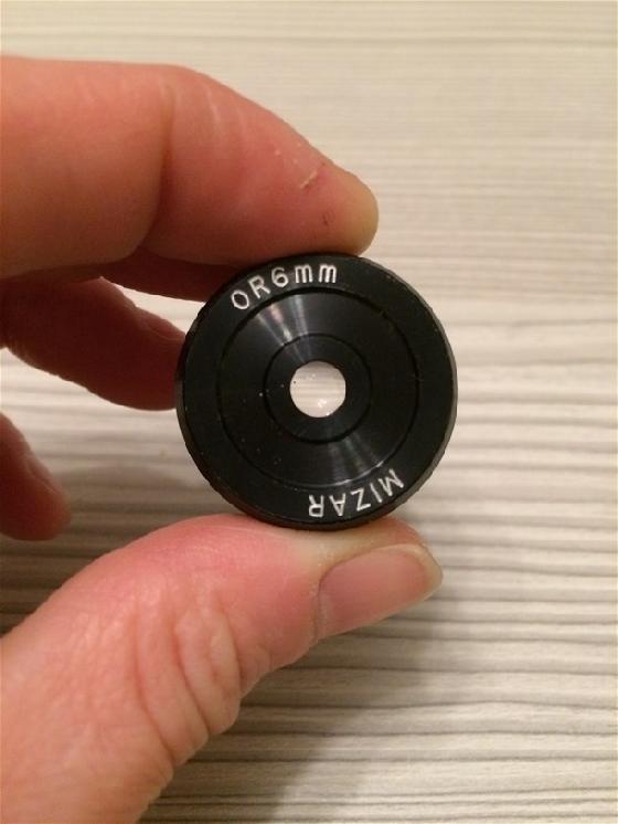 University optics OR 5mm " MADE IN JAPAN" et Mizar OR 6mm