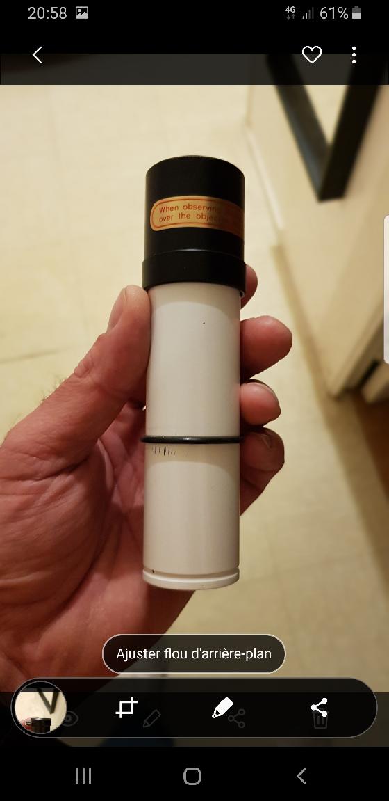 Recherche embout de viseur vixen 