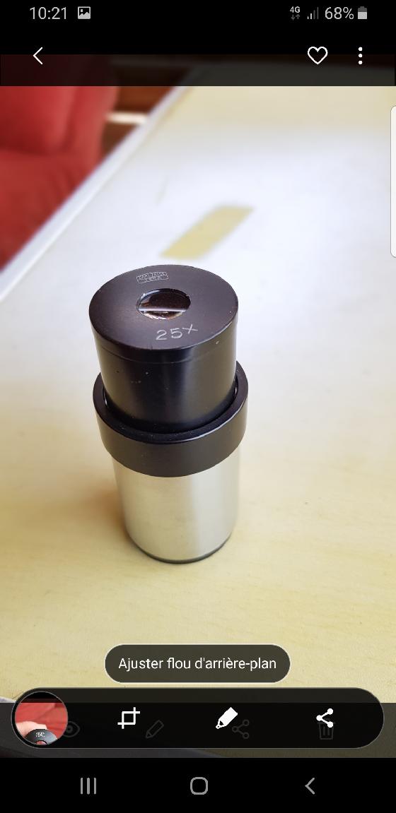 Carl zeiss jena oculaire