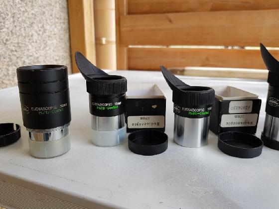 Oculaires baader eudiascopic et génuine