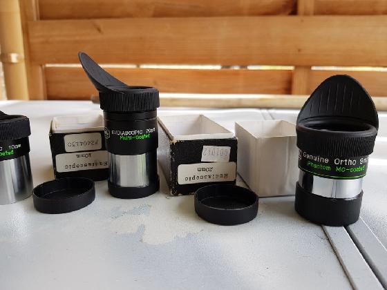 Oculaires baader eudiascopic et génuine