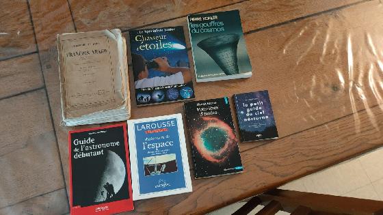 Lot livres + documents, ancien catalogue 