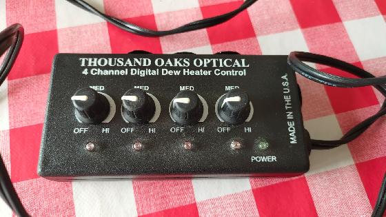 Parbuée chauffant Astrozap 300mm + controle 4 résistances