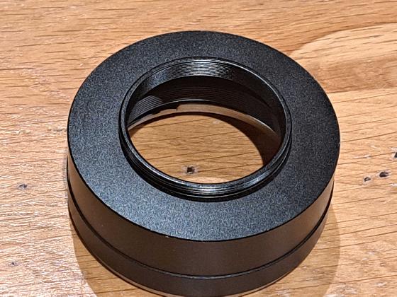 Bague adaptatrice Objectif Canon EOS vers T2