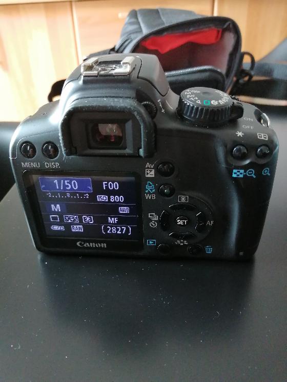 Canon 1000D defiltre partiel 