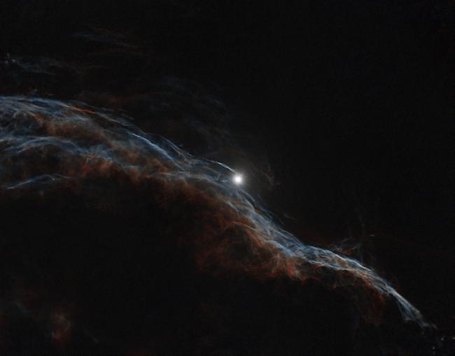 ngc6960 au C9.25 et le reducteur optec 0.33