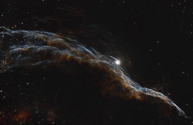 ngc6960 au C9.25 et le reducteur optec 0.33